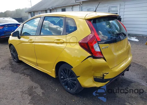 2018 Honda Fit Sport из США, поврежденный, VIN 3HGGK5H6XJM706424